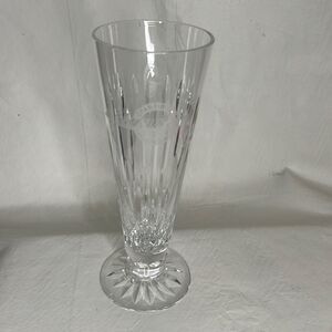 Michelob Beer Glass Championship At Kingsmill Crystal Diamond Cut Starburst Used
